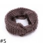 Naturalwell Women Winter Knit Wool Hairband Girl Lady Crochet Headband Ear Warmer Headwrap Turban Bo
