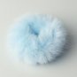 2Pcs Cute Trendy Warm Soft Women Hairband Fake Rabbit Fur Elastic Hair Bands Girls Hair Accessories