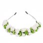 Flower Garland Floral Bride Headband Hairband Wedding Party Prom Festival Decor Princess Floral Wrea