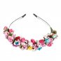 Flower Garland Floral Bride Headband Hairband Wedding Party Prom Festival Decor Princess Floral Wrea