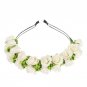Flower Garland Floral Bride Headband Hairband Wedding Party Prom Festival Decor Princess Floral Wrea
