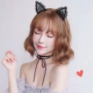 New Women\'s Sexy Lace Cat Ears Headband Party Hair Band headdress Christmas party Costume hair Acce
