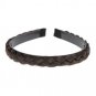 1pc Hair Accessories Womens Braided Synthetic Hair Plaited Plait Elastic Headband Wide Hairband for