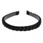 1pc Hair Accessories Womens Braided Synthetic Hair Plaited Plait Elastic Headband Wide Hairband for