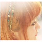 Fashion Multicolor Handcraft Crystal Rhinestones Women Hairband Girls Hair Clips Barrettes Hair Acce