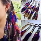Women\'s Hair Indian Style Bohemian Hair with Peacock Feathers Headband Clothing Accessories