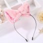 Cute Sale Women Fox Ear Headbands Fashion Adult Children Hair Accessories Sexy Plush Fox Cat Ears Ha