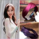 Korean Korean minimalist handmade headwear hairpin braided hair band wave toothed hair hoop broadsid