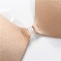Women Sexy Strapless Invisible Silicone Push Up Adhesive Thicker Bra BK A