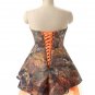 Homecoming Dress Strapless Short Homecoming Dress Wedding Party Gown Maid of Honor Camo Prom Dress