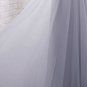 A Line Boat Neck Chiffon New Long Bridesmaid Dresses Short Cap Sleeve Draped Bowknot Sash Wedding P