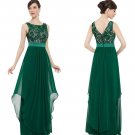 Evening Party Dresses Ever Pretty Round Neck Summer Black Red For Wedding 2017 EP08217 Special Occas