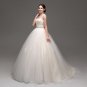 Champagne Wedding Dresses Ball Gown Straps Bride Gowns bohemian vestidos de noiva de luxo 2017
