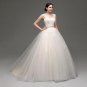 Champagne Wedding Dresses Ball Gown Straps Bride Gowns bohemian vestidos de noiva de luxo 2017