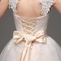 Champagne Wedding Dresses Ball Gown Straps Bride Gowns bohemian vestidos de noiva de luxo 2017