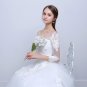 Princess Elegant Wedding Dresses With Long Lace Sleeve High Quality Ball Gown Bridal Gowns Vestidos 