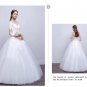 Princess Elegant Wedding Dresses With Long Lace Sleeve High Quality Ball Gown Bridal Gowns Vestidos 