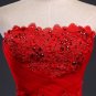 Red Lace Up Wedding Dresses Vestidos de Novia 2017 Plus Size Bridal Gowns Under $50 Free Shipping