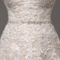 High Quality Cheap Champagne Wedding Dresses A-line Swetheart Bride Gowns Lace vestido de noiva com 