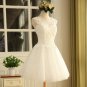 white short wedding dress brides Beautiful lace wedding dress bridal gown vestido de noiva Special O