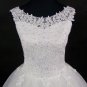 Lace Embroidered Beading Vintage Sweet Straps Wedding Dress Yarn Puff Vestido De Noiva