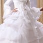 White Organza Cheap Muslim Wedding Dresses 2017 Long Sleeves Winter Wedding Gowns vestido noiva trou