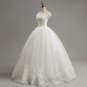 Customized Short Lace Sleeve Vintage Wedding Dress Princess Plus Size Bride Gowns Dresses Fashion ve