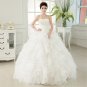 Romantic Red Wedding Dress Sweetheart Organza Pearls Ruched Wedding Dresses Beautiful Party Ball Gow