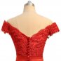 Mermaid V-neck Cap Sleeves Satin Lace Long Cheap Bridesmaid Dresses Under 50 Wedding Party Dresses
