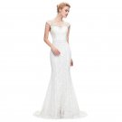 Robe de Mariage Vintage Mermaid Wedding Dress  Free Shipping Lace Bridal Gown Sleeves Vestido de Noi