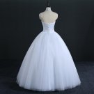 Quality Luxury Crystal Rhinestone Ball Wedding Dresses 2017 Vestido de Novia Customized Plus Size Br