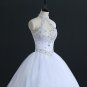 Quality Luxury Crystal Rhinestone Ball Wedding Dresses 2017 Vestido de Novia Customized Plus Size Br