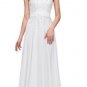 Long Bridesmaid Dresses Grace Karin Sleeveless Chiffon Pink Red Royal Blue Black Wedding Party Dress