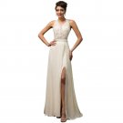 Princess Style Halter Backless Imported Fishtail High Split Korean Wedding Dresses Summer 2017 Sexy 