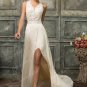 Princess Style Halter Backless Imported Fishtail High Split Korean Wedding Dresses Summer 2017 Sexy 