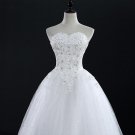 Plus Size Vintage Lace Wedding Dresses 2016 Princess Vestido de Noivas Ball Gown Free Shipping FSM-1