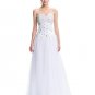 Free Shipping Blue White Pink Bridesmaid Dresses Crystal Tulle Party Dress for Wedding Junior Ball G