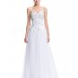 Free Shipping Blue White Pink Bridesmaid Dresses Crystal Tulle Party Dress for Wedding Junior Ball G