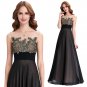 Lace Appliques Bridesmaid Dresses Long Patterns Floor Length Junior Prom Dress Black Bridesmaids Dre