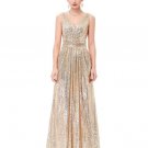 Long Bridesmaid Dresses Red Silver Pink Black Gold Sequins Wedding Party Dresses for Bridesmaids 201