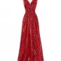 Long Bridesmaid Dresses Red Silver Pink Black Gold Sequins Wedding Party Dresses for Bridesmaids 201