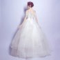 Angel Wedding Dress Marriage Bride Bridal Gown Vestido De Noiva 2017 Boat Neck Nail, lace, 2129