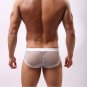 Mens Mesh Transparent Underwear Men Boxer Briefs Pouch Soft Underpants BK L