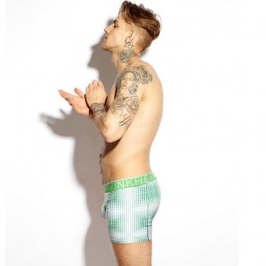 Wave Pattern Cotton Underwear Boxers Underwear Summer Pants GN L