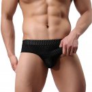 Men\'s Sexy Bikini Thong Underwear Smooth Long Bulge Pouch Shorts Boxers Brief