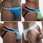 4pcs Designed Low Waist Sexy jockstrap Men Underwear Briefs Gay Penis Pouch Wonderjock Mens Bikini B