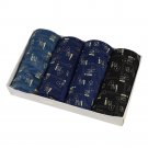 4pcs/lot Large Loose Male Cotton Underwears Boxers Plus Size XXL-7XL Mid Waist Panties Breathable Fa