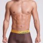 Breathable Mesh Men\'s Boxer Four Corner Underwear U convex New Underwear Men Modal Mens Bodysuit Un