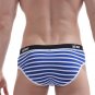 Fashion Mens Brief Cotton Strip Underwear shorts boxers underpants