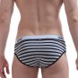 Fashion Mens Brief Cotton Strip Underwear shorts boxers underpants